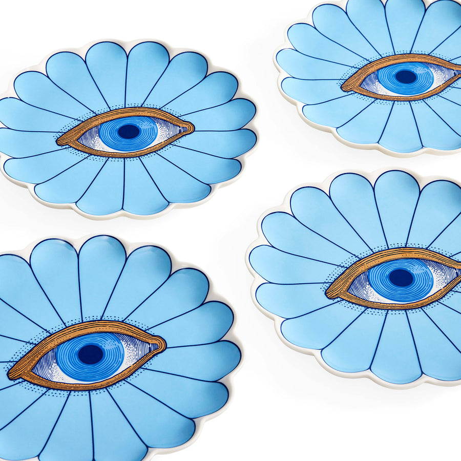 FLEUR CANAPE PLATE SET