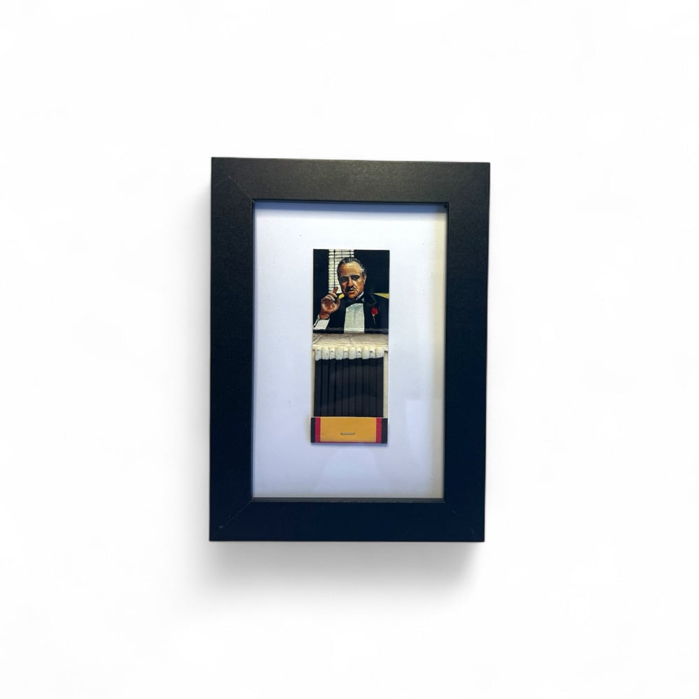 THE GODFATHER FRAMED MATCHBOOK