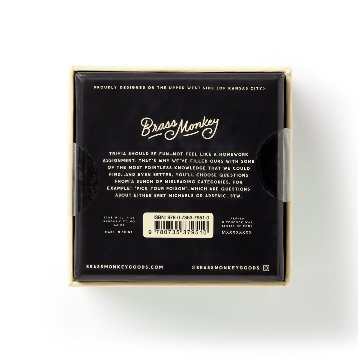 BM TRIVIA INCREDIBLY POINTLESS TRIVIA