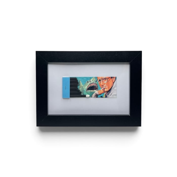 JAWS FRAMED MATCHBOOK