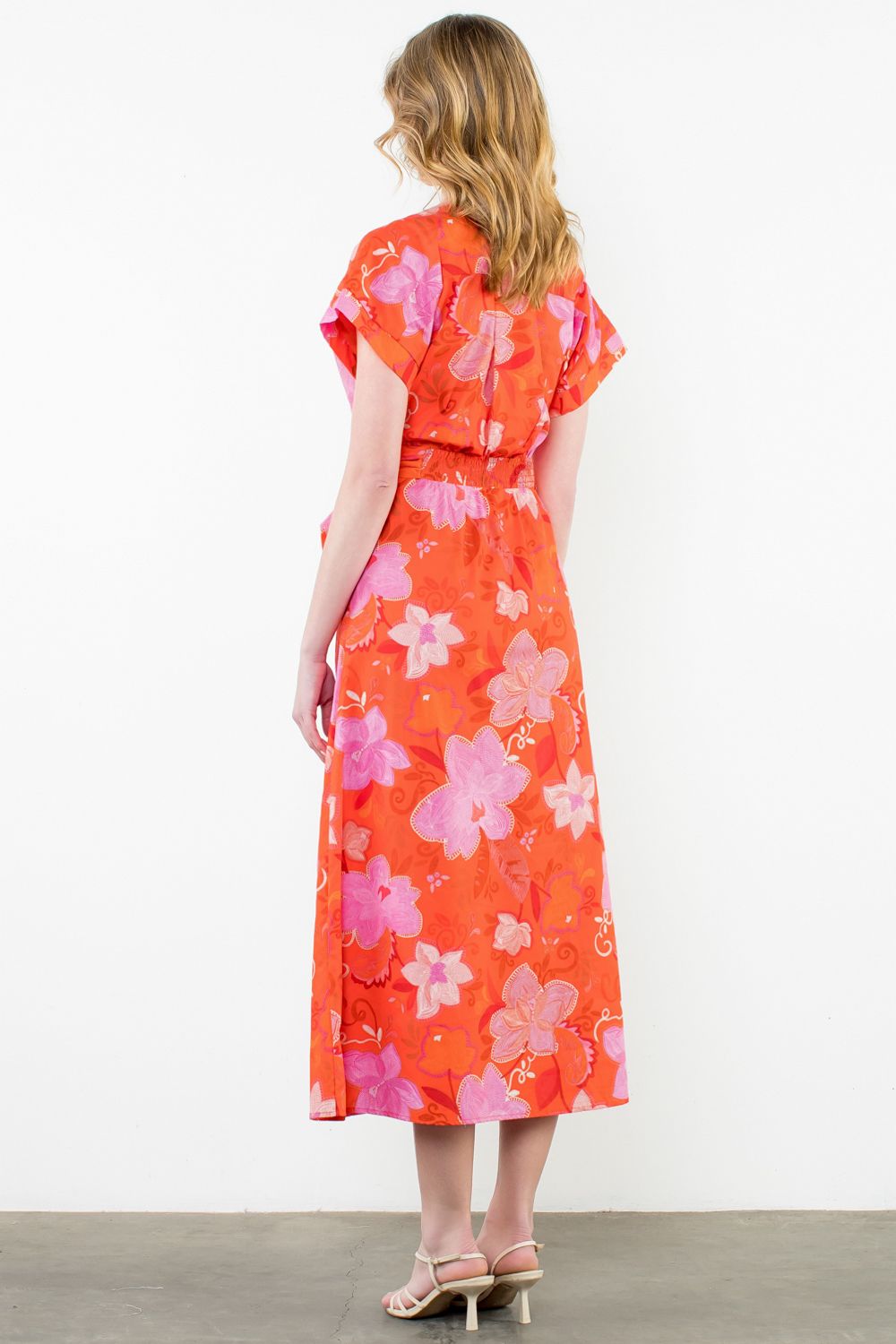 SS FLORAL MAXI DRESS