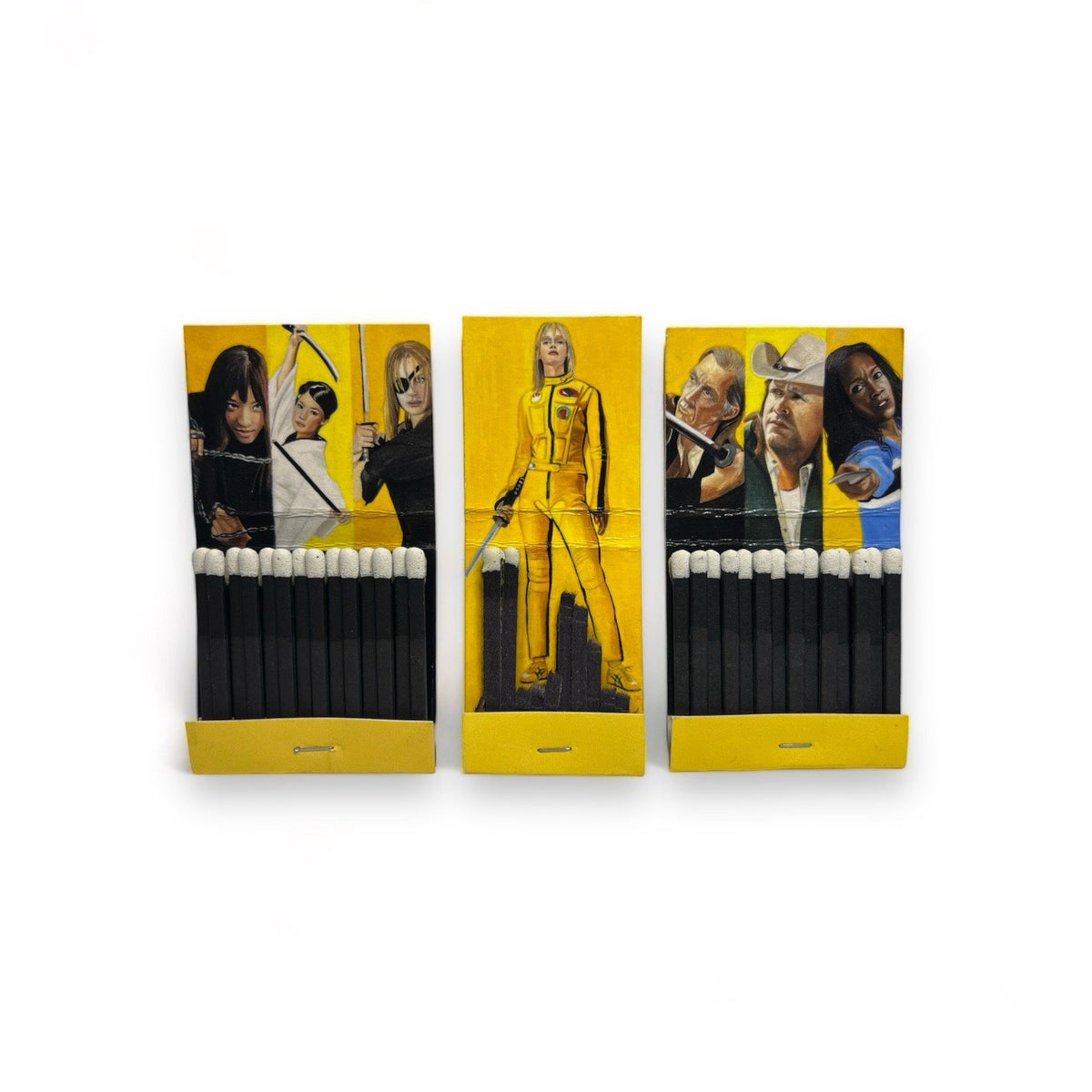 KILL BILL SET FRAMED MATCHBOOK