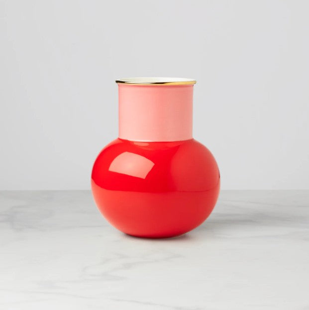 KS MAKE IT POP RED BOUQUET VASE