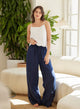 DRAWCORD WIDE LEG PANT