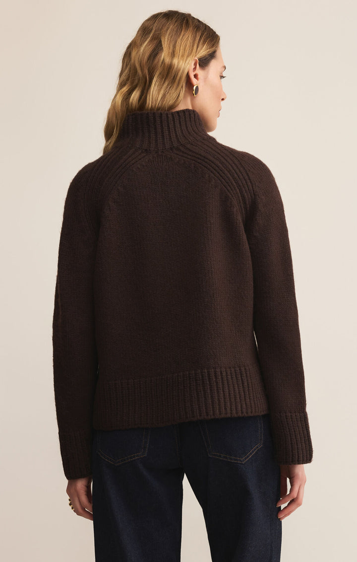 EMERGE FUNNEL NECK SWEATER