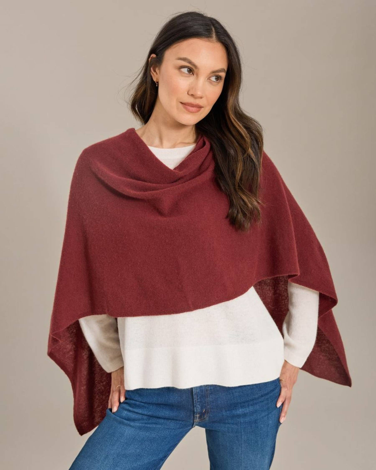 CASHMERE PONCHO
