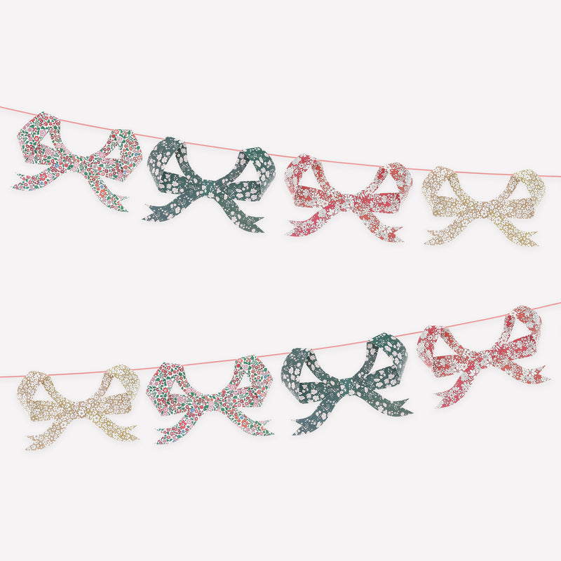 LIBERTY FESTIVE BOW GARLAND