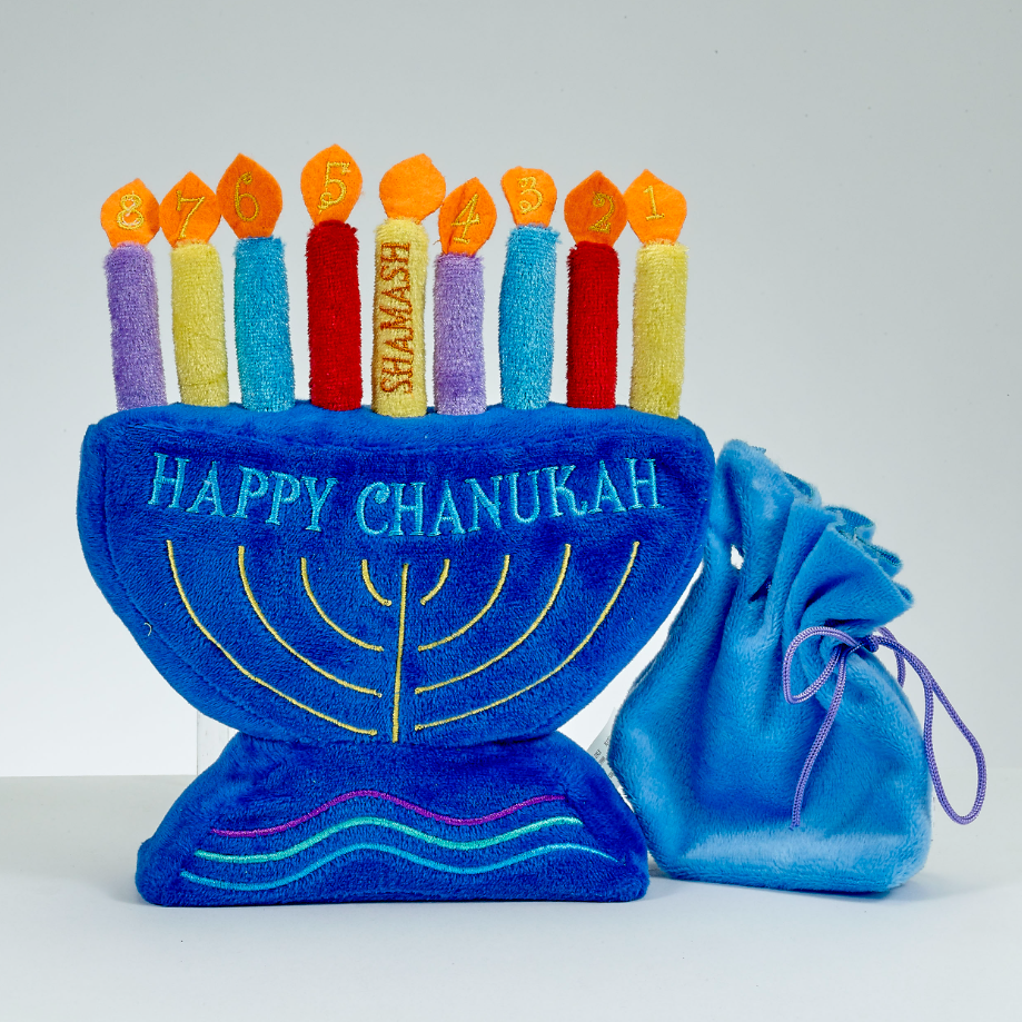 MY SOFT MENORAH SET