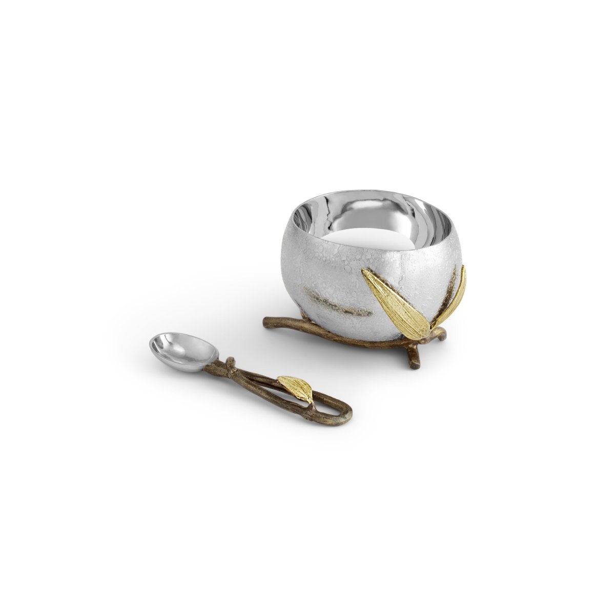 ZEN GARDEN NUT BOWL W/SPOON