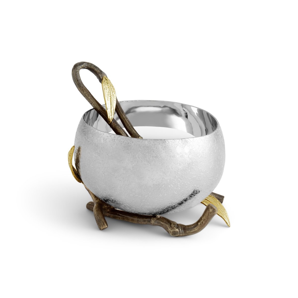 ZEN GARDEN NUT BOWL W/SPOON