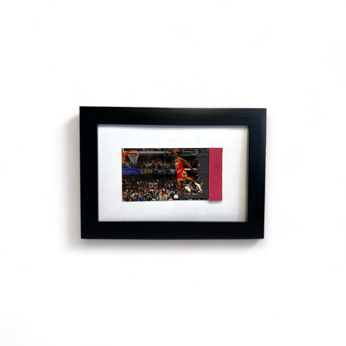 MICHAEL JORDAN FRAMED MATCHBOOK