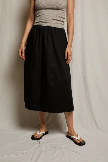 MINKA POPLIN SKIRT