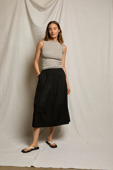 MINKA POPLIN SKIRT