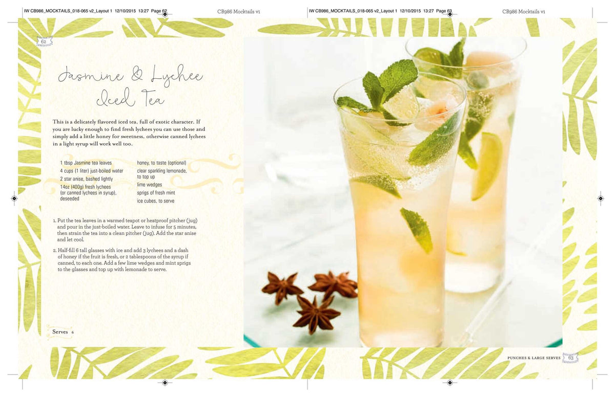 MOCKTAILS CORDIALS SYRUPS INFUSIONS