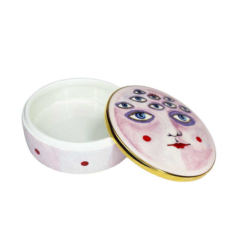 MOON PIE CERAMIC BOX