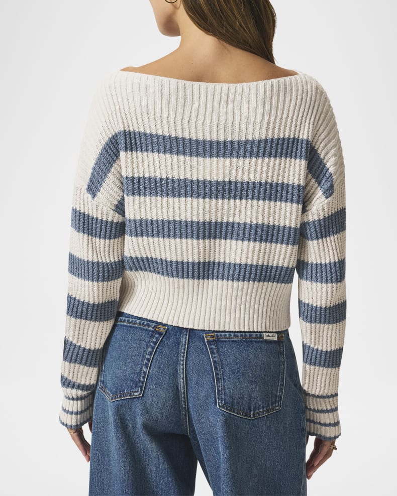 OLIVIA STRIPE SWEATER