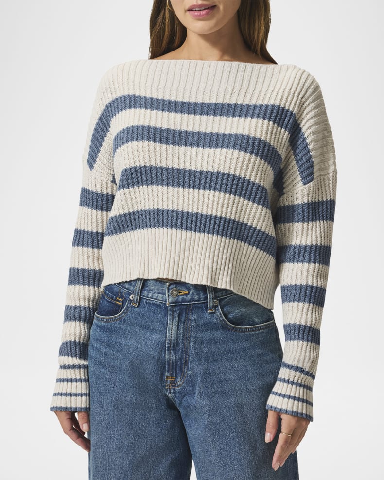 OLIVIA STRIPE SWEATER