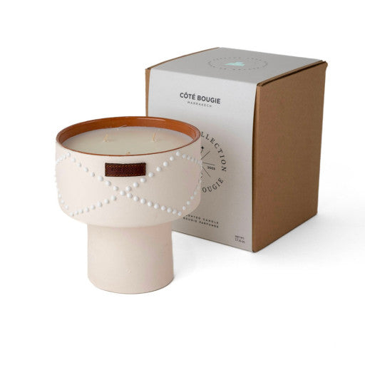 COUPE NOMAD BLANC CANDLE DATTES