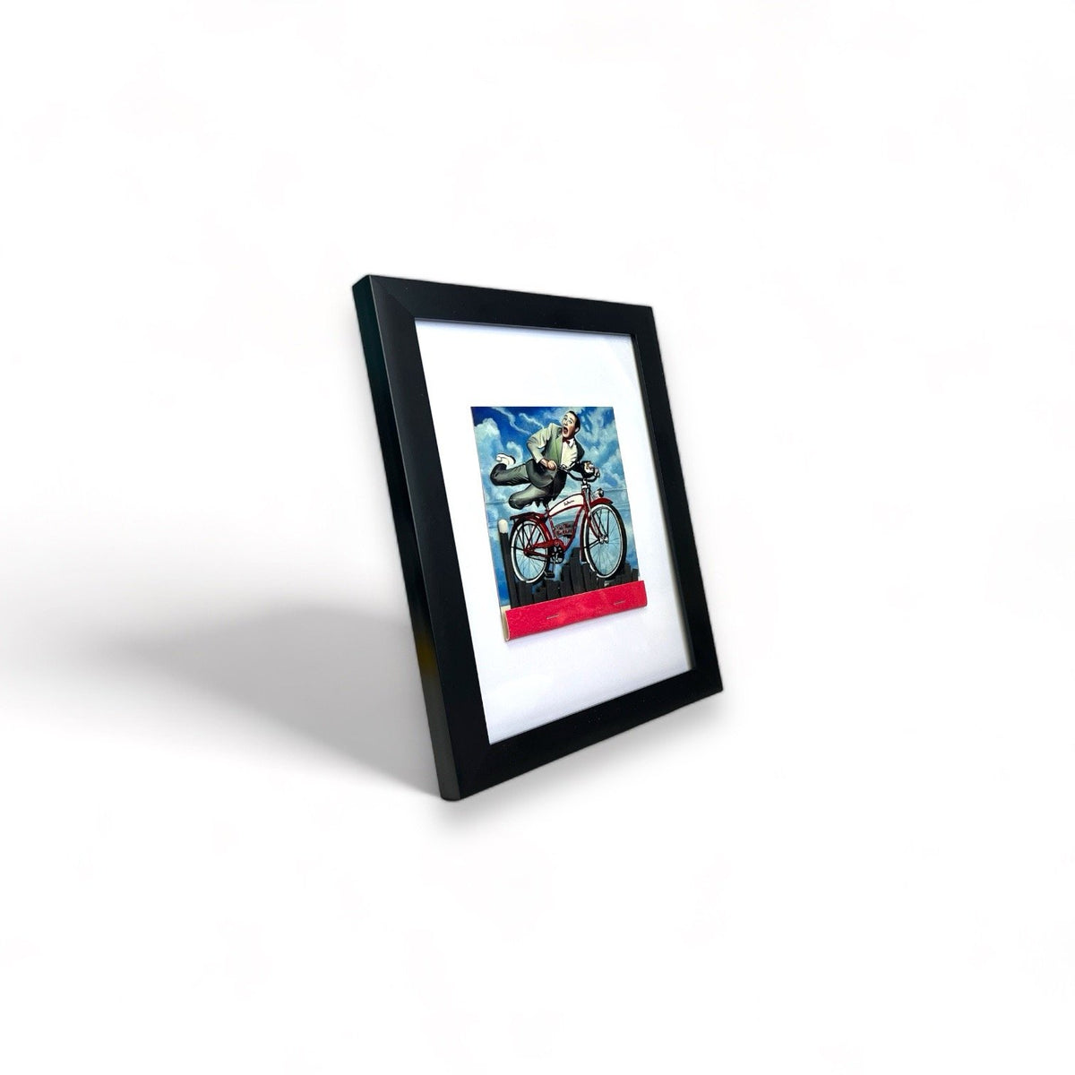 PEEWEE HERMAN FRAMED MATCHBOOK