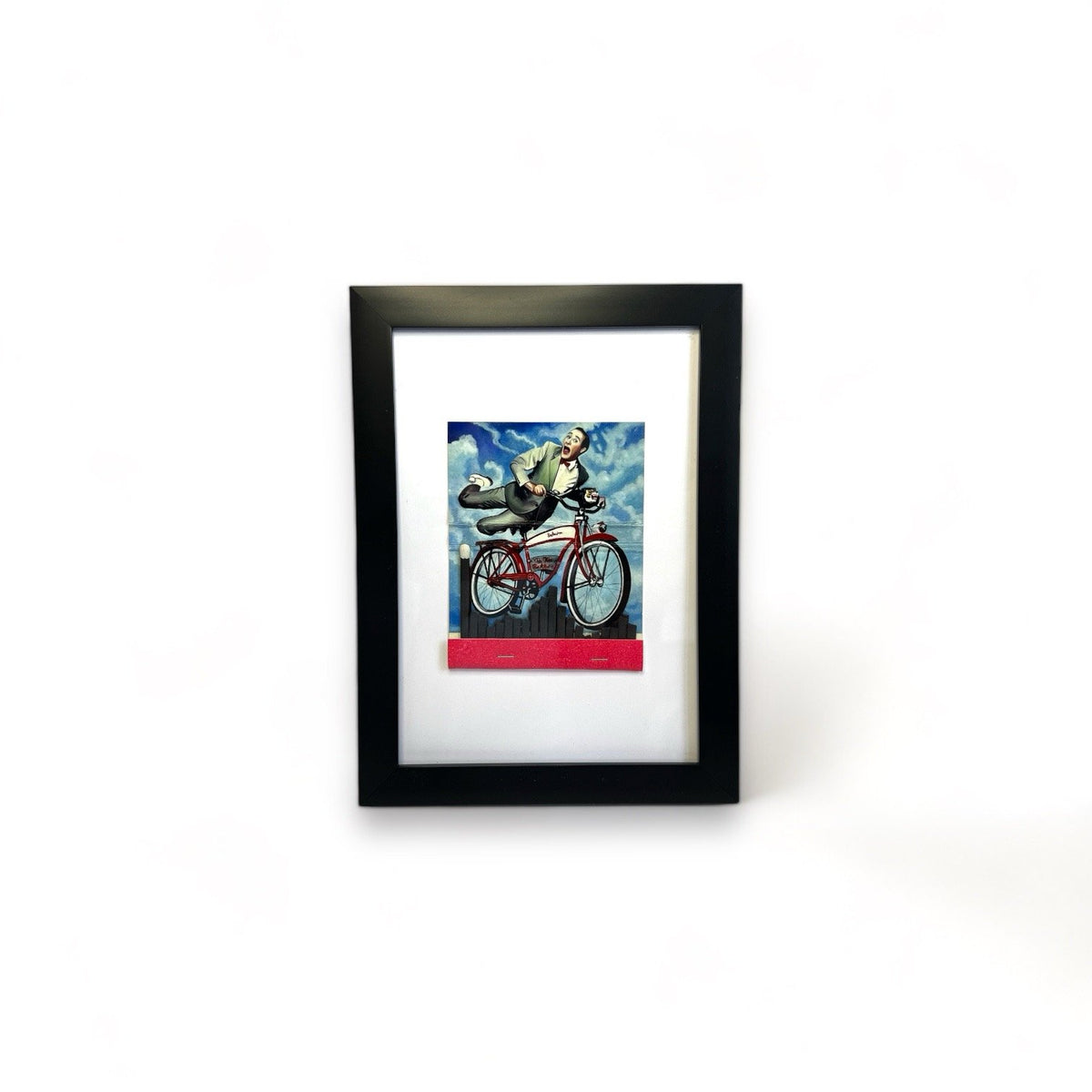 PEEWEE HERMAN FRAMED MATCHBOOK