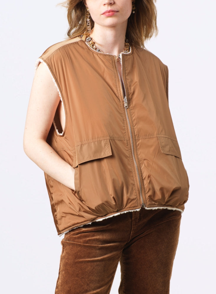 FLEECE LINED VEST