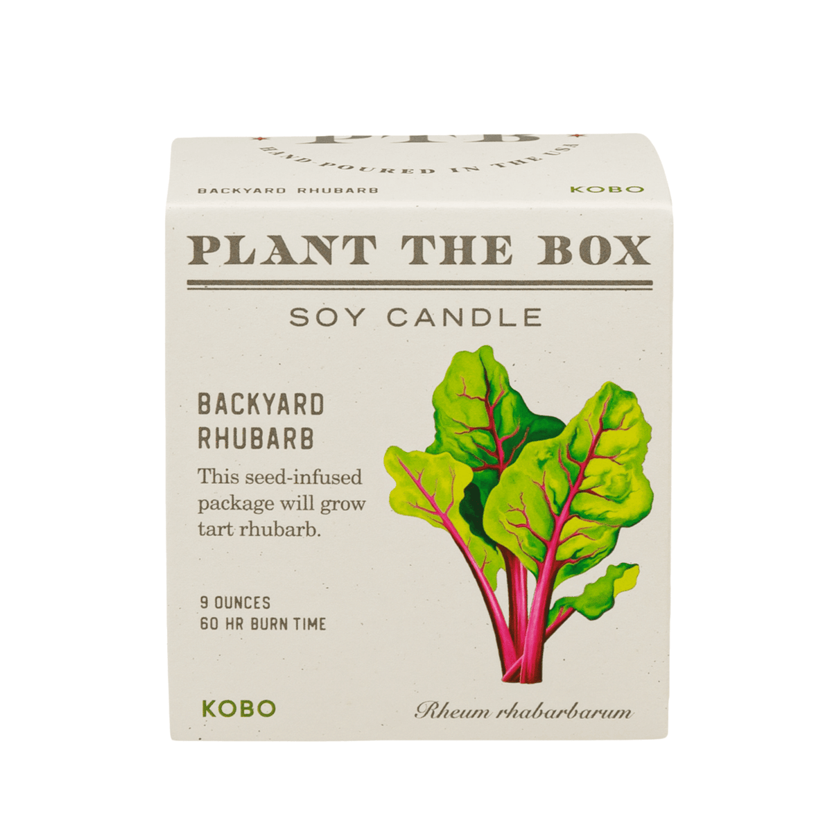 BACKYARD RHUBARB