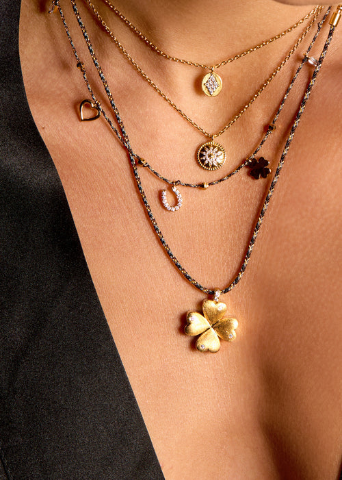 LUCKY BABY CLOVER NECKLACE