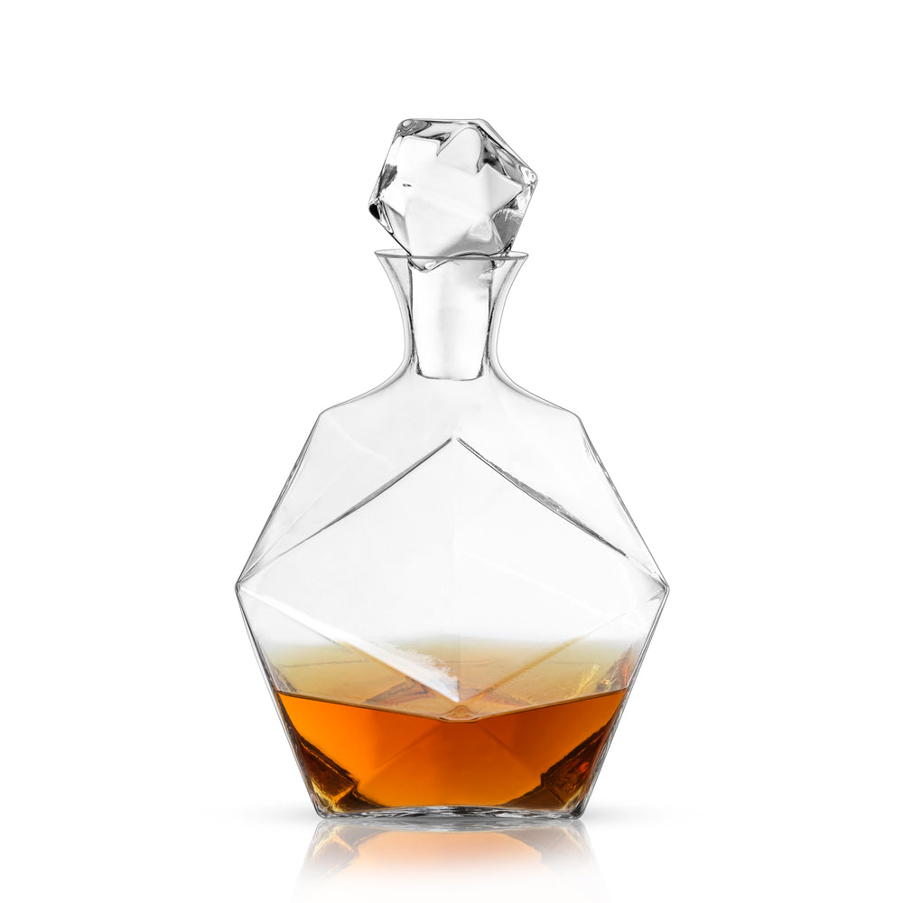 FACETED LIQUOR DECANTER