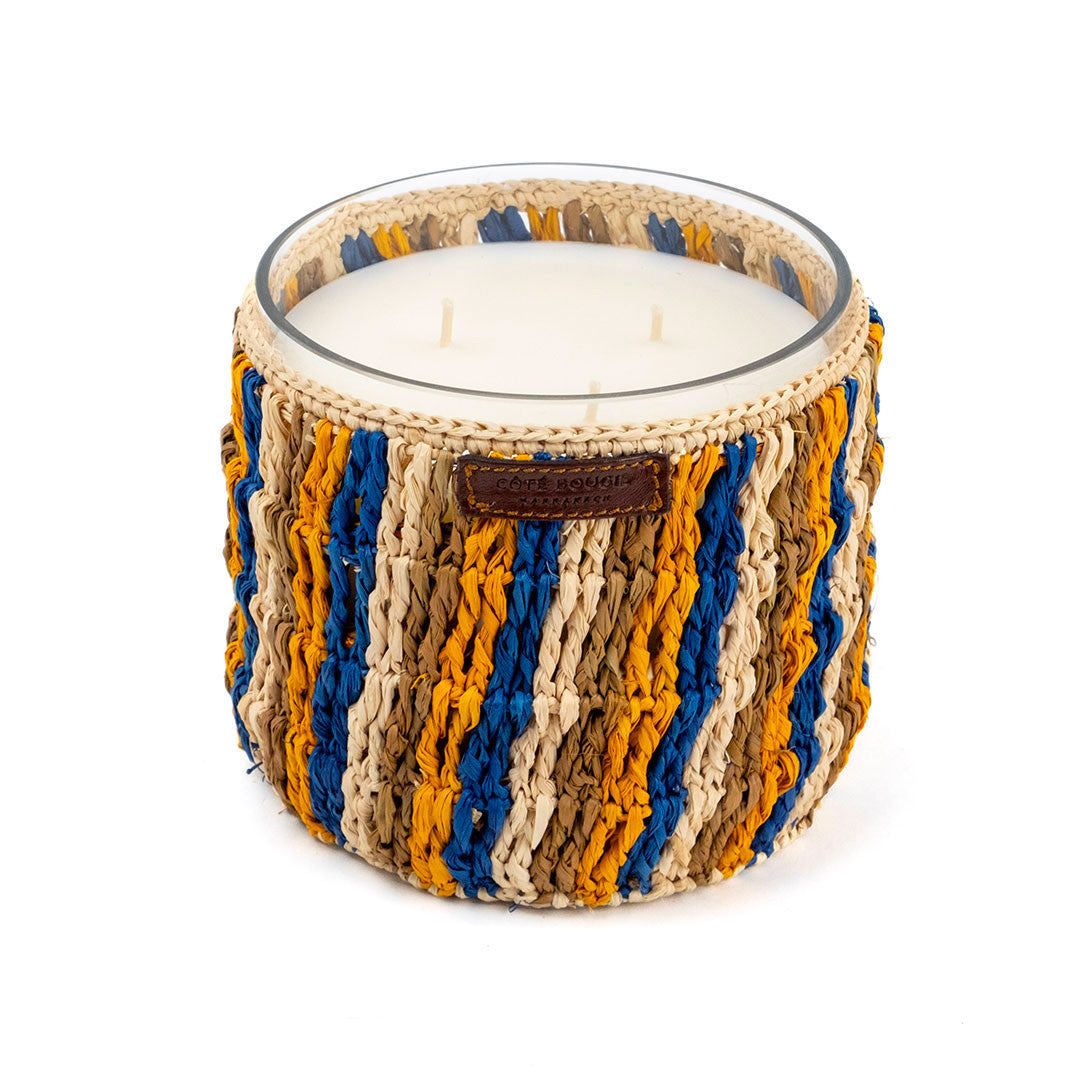 RAPHIA RADIA MEDIUM CANDLE DATTES