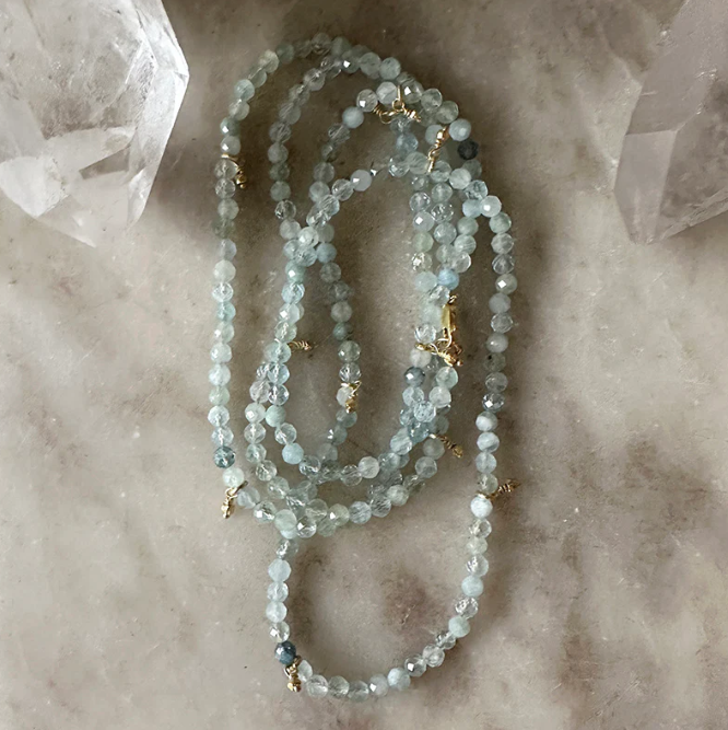 AQUAMARINE NECKLACE