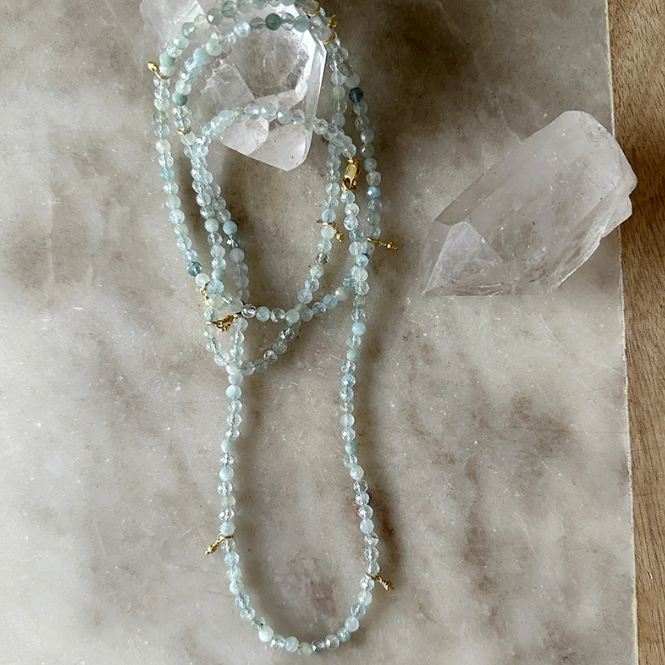 AQUAMARINE NECKLACE