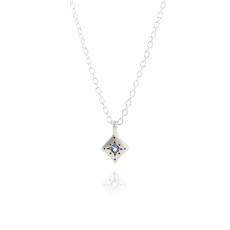SILVER NIGHT CHARM NECKLACE
