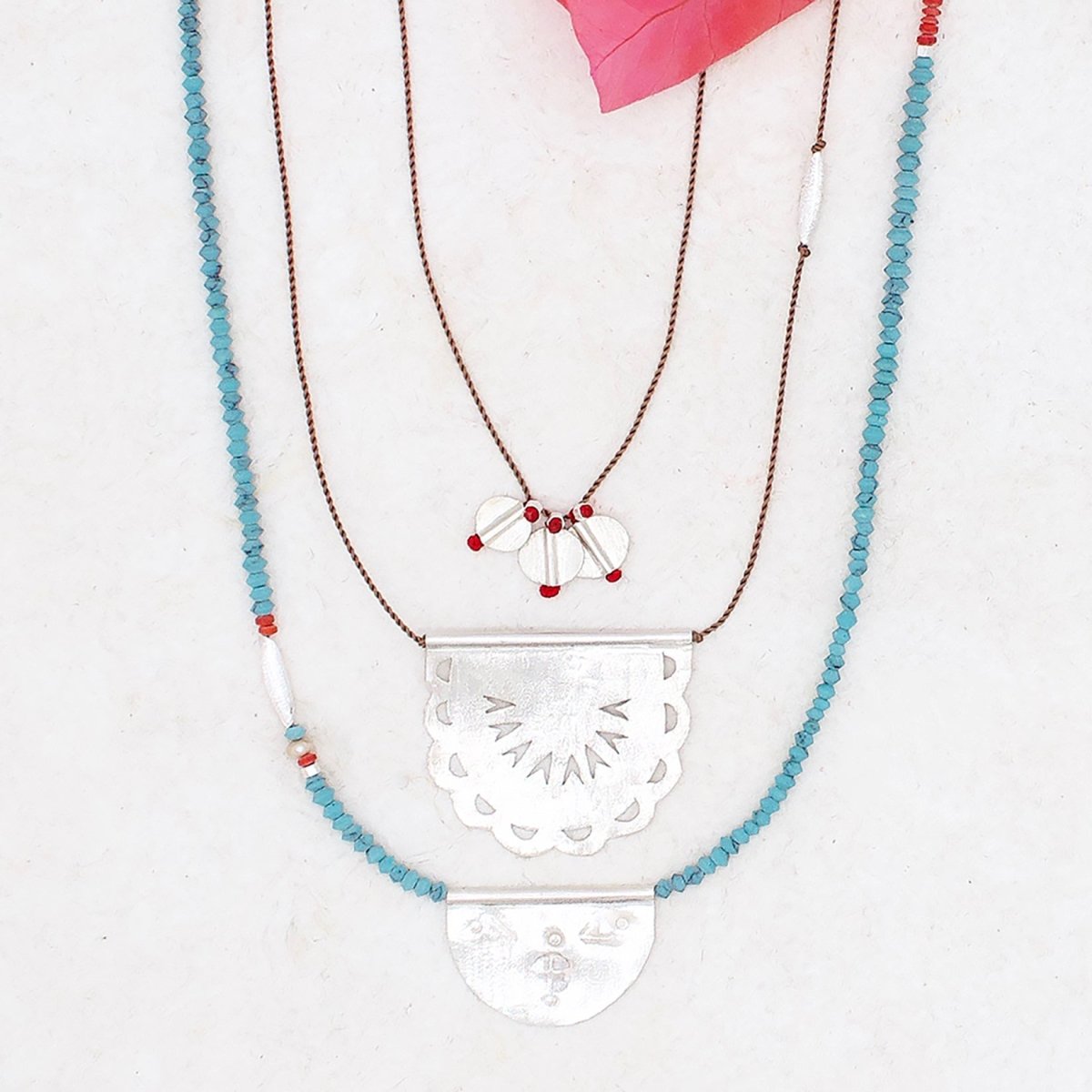 PAPEL PICADO TALISMAN NECKLACE