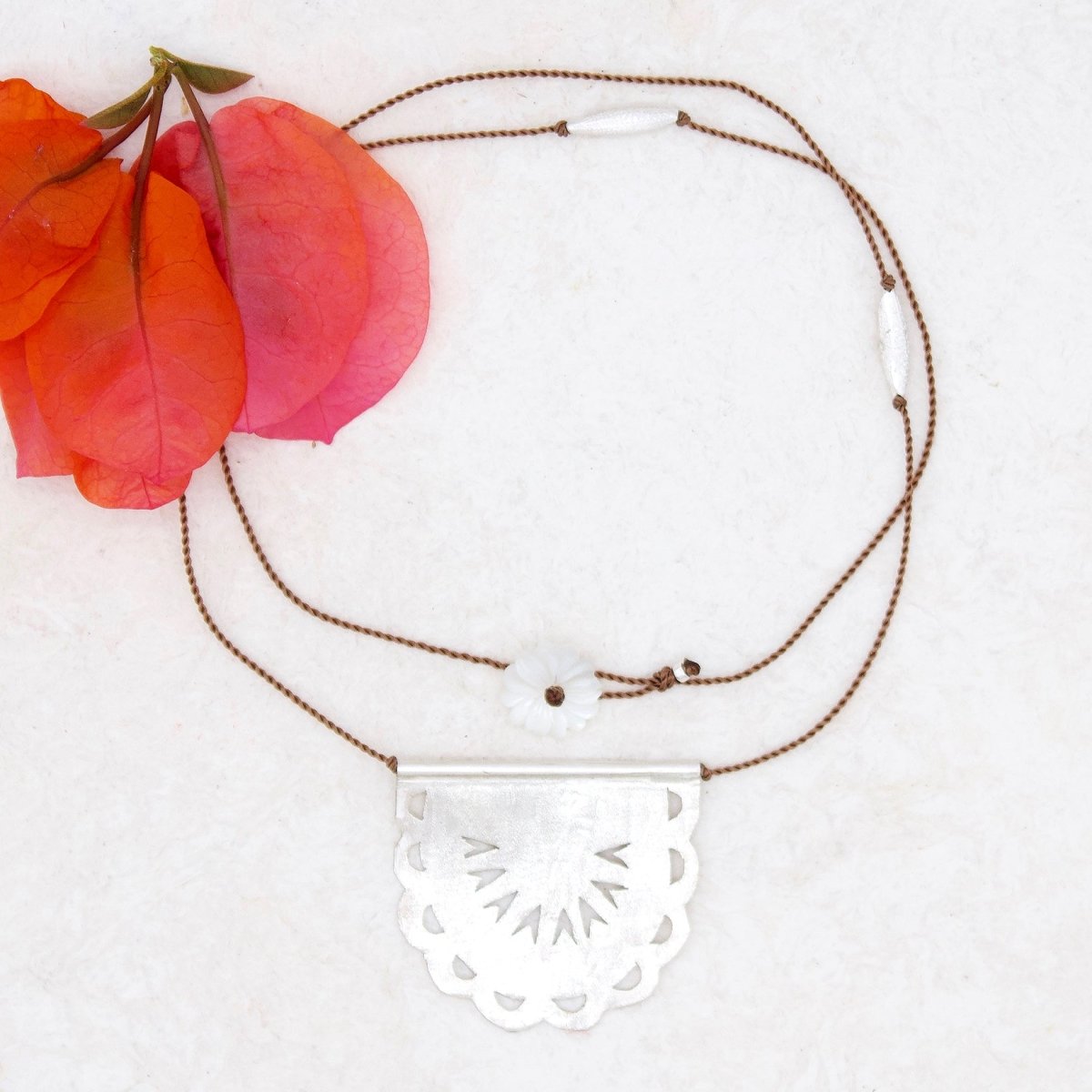 PAPEL PICADO TALISMAN NECKLACE