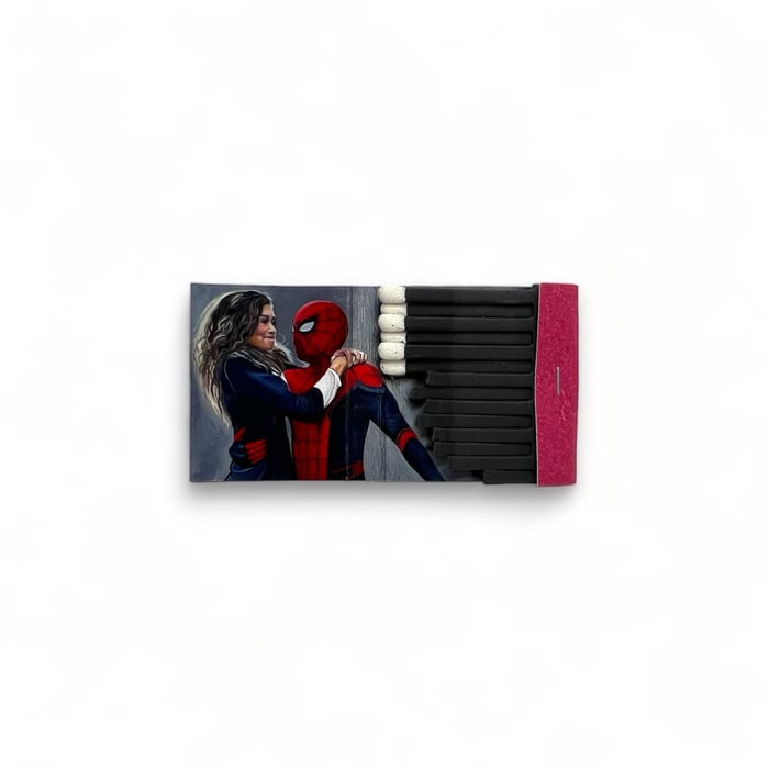 SPIDERMAN AND MJ FRAMED MATCHBOOK