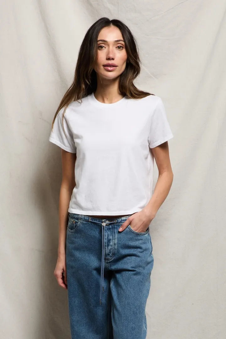 SPRINGSTEEN SUPIMA BABY TEE