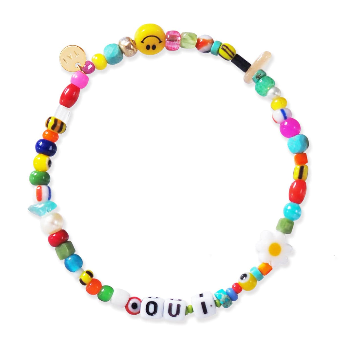 BEADED BRACELET- WORDS