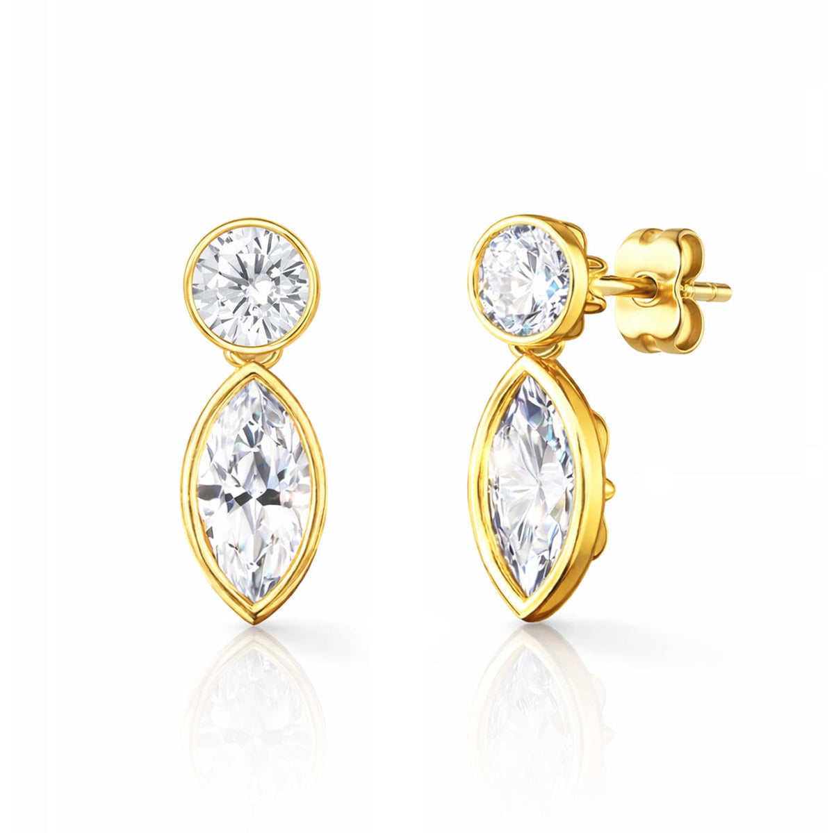 MARQUIS DROP EARRINGS