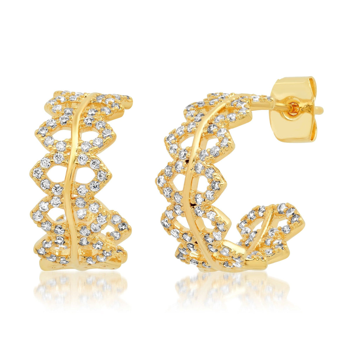 RHINESTONE LACE HUGGIE