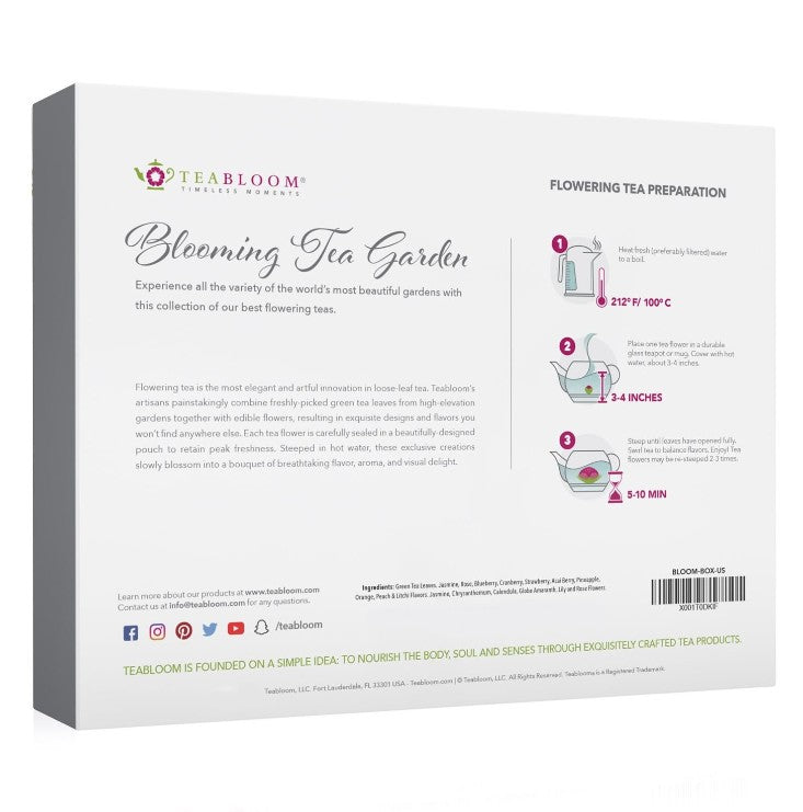 TEABLOOM FLOWERING TEA CHEST