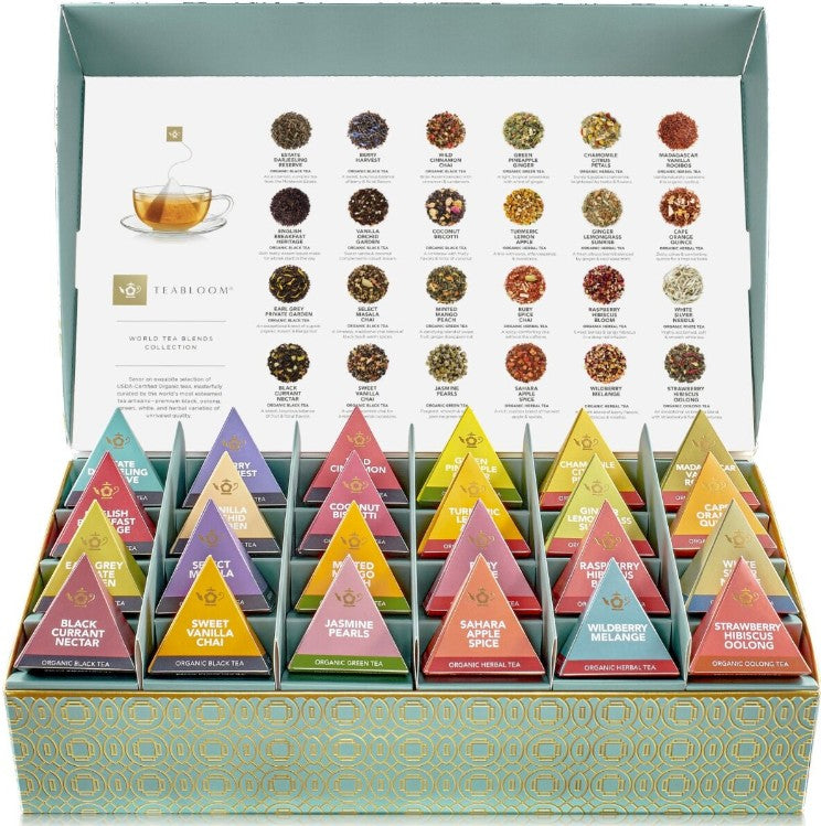 TEABLOOM WORLD PYRAMID COLLECTION