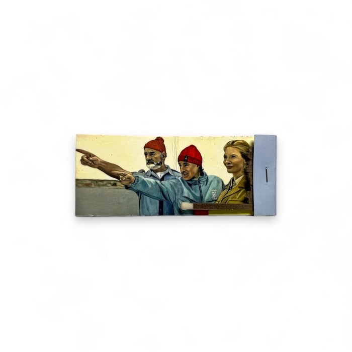 LIFE AQUATIC FRAMED MATCHBOOK