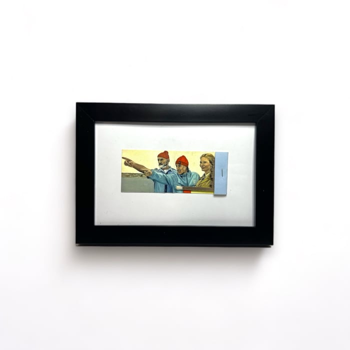 LIFE AQUATIC FRAMED MATCHBOOK