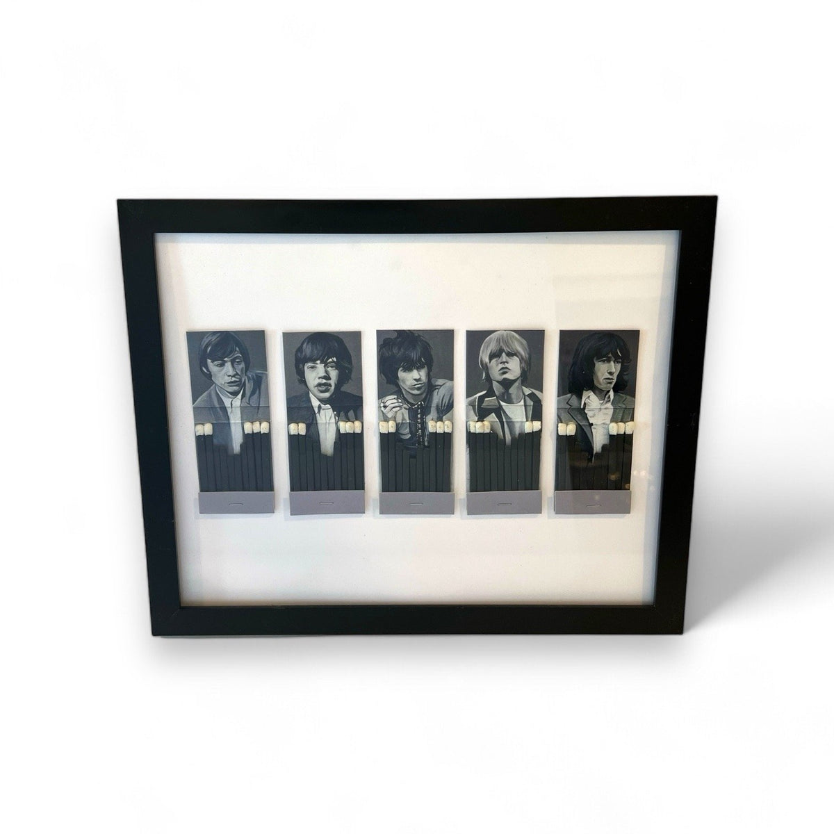 ROLLING STONES FRAMED MATCHBOOK