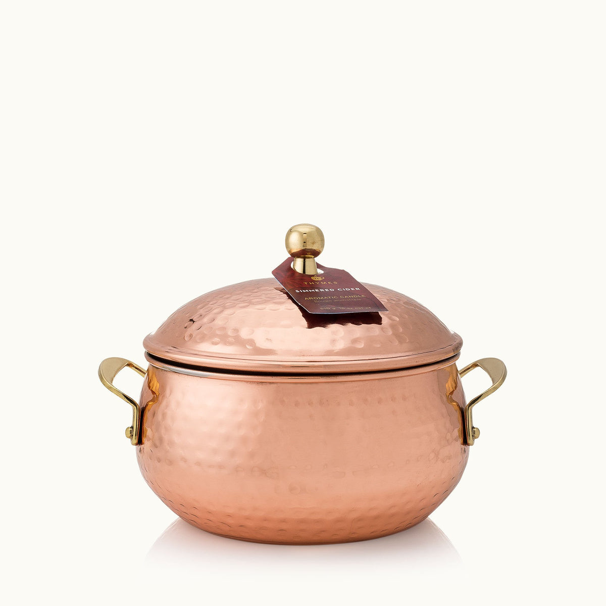 SIMMERED CIDER COPPER POT 3 WICK