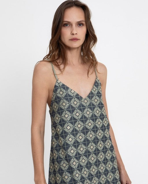 MINI DAISY CROSS STRAP DRESS