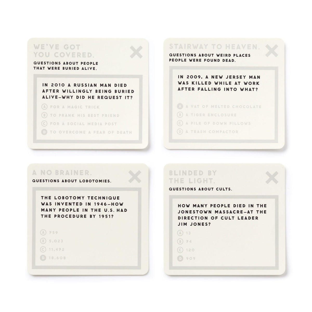 BM TRIVIA TERRIFYING