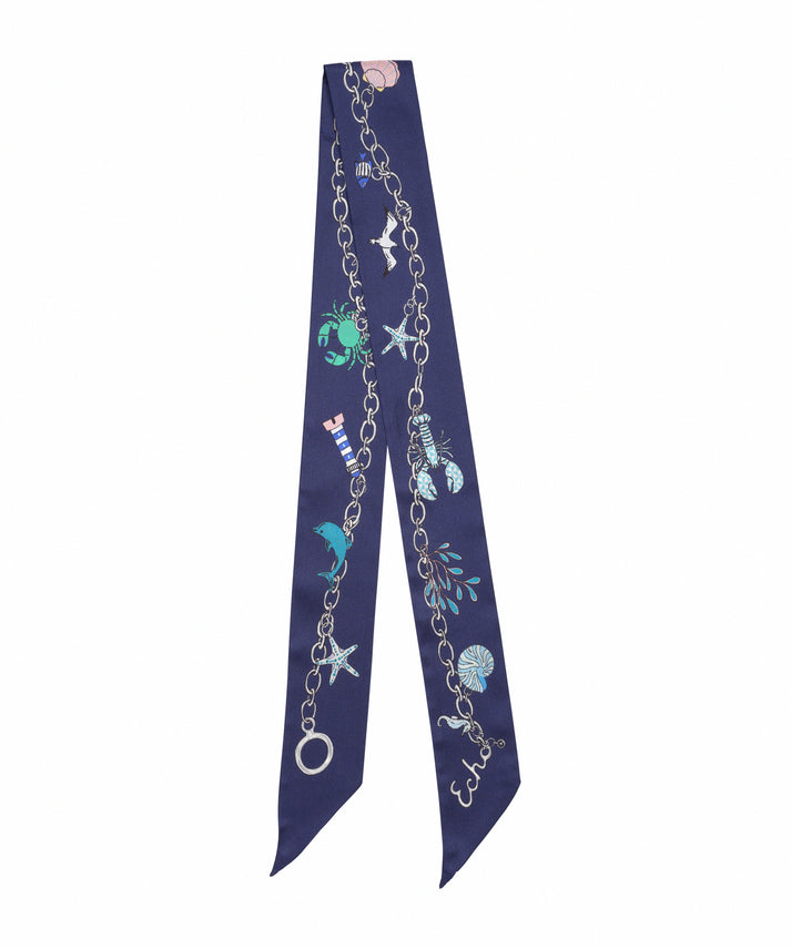 CHARMED LIFE SILK RIBBON SCARF