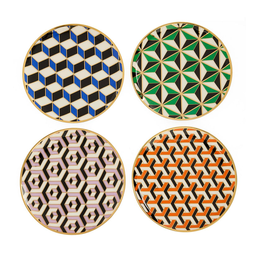 VERSAILLES SML PLATES SET/4