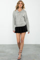 L/S COLLARED SWEATER